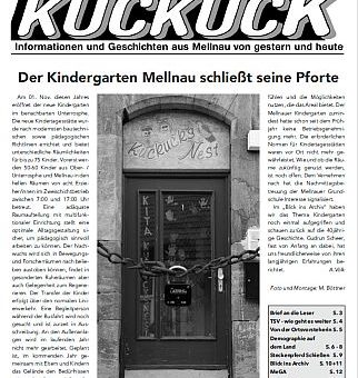 Mellnauer Kuckuck, Ausgabe 4/2016