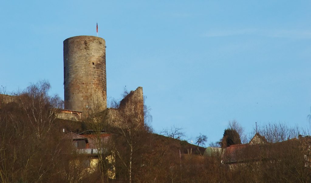Die Burg Mellnau