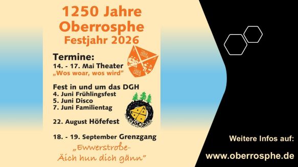 1250 Jahre Oberrosphe