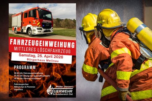 Einweihung Feuerwehrfahrzeug