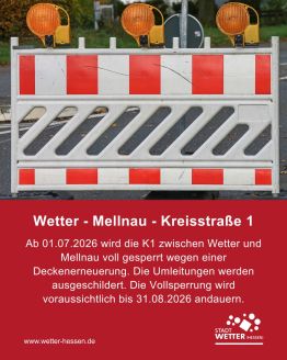 Baustelle Sommer 2026